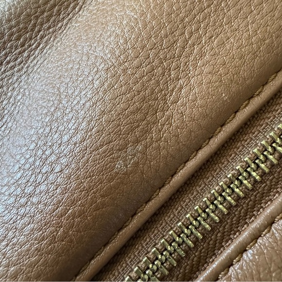 Rebecca Minkoff Julian Medium Tan Leather Backpack - Picture 13 of 14